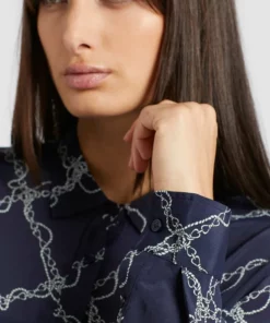 Khujo COLLINS - Camisa - Dark Blue, Mujer -Tienda de ventas KHUJO 115e71276d0a466dbb4c1b889e92ad4a
