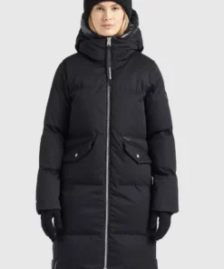 Khujo ANIVA - Abrigo De Invierno - Schwarz, Mujer