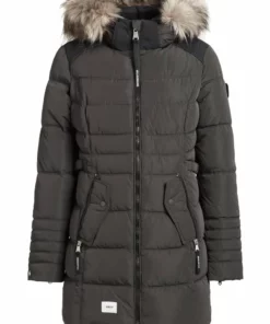 Khujo AMARAY2 - Abrigo De Invierno - Dunkelgrau, Mujer -Tienda de ventas KHUJO 11d59bb606d34d2180045a280e03575f