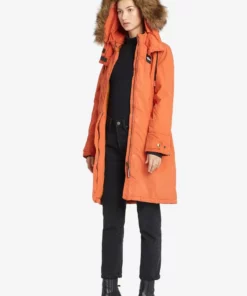 Khujo EFFI - Abrigo De Invierno - Orange, Mujer -Tienda de ventas KHUJO 11fb973bf394402d9318659f5c855327