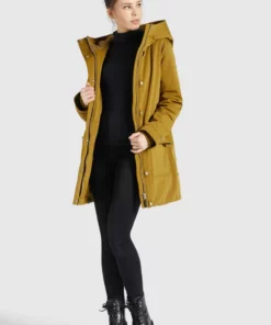 Khujo NOVA - Abrigo De Invierno - Curry, Mujer -Tienda de ventas KHUJO 12031b7b8d544152a505611a05576382