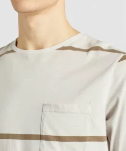 Khujo LUCIAN - Camiseta De Manga Larga - Beige, Hombre -Tienda de ventas KHUJO 126fb12bd11d4f599ef933cc7403c3e7