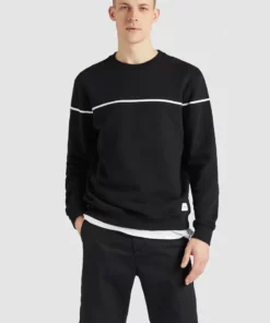 Khujo KANYE - Sudadera - Black, Hombre