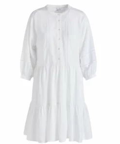 Khujo CREPES - Vestido Informal - Weiß, Mujer -Tienda de ventas KHUJO 12b17cdda44444b694420801a0230f5f