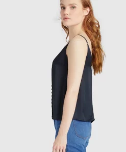 Khujo SUGAR - Blusa - Dark Blue, Mujer -Tienda de ventas KHUJO 13bb90dafd674da1abe1ec06c970b86c