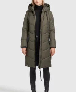 Khujo ARIBAY - Abrigo De Invierno - Dunkeloliv, Mujer -Tienda de ventas KHUJO 142f87b41249426b97b21c48665f137b
