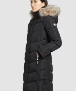 Khujo LUBECK LONG - Abrigo De Invierno - Schwarz, Mujer -Tienda de ventas KHUJO 14bcf49d0d5f4372bf5c491f288a736a