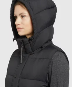 Khujo MAGNETA MATT - Chaleco - Schwarz, Mujer -Tienda de ventas KHUJO 15df5a41cfe34b22a19d5703aa464000