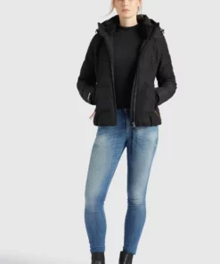 Khujo FAYONA - Chaqueta De Invierno - Black, Mujer