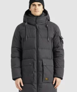 Khujo RIDLEY2 - Abrigo De Invierno - Dunkelgrau, Hombre
