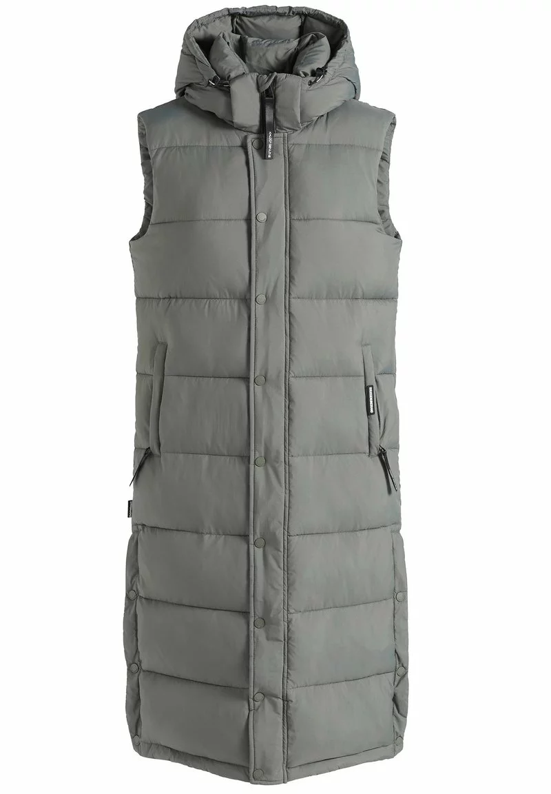 Khujo MAGNETA MATT - Chaleco - Graugrün, Mujer 7 Khujo MAGNETA MATT - Chaleco - Graugrün, Mujer - Imagen 7