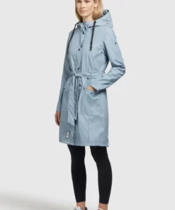 Khujo GLENNA - Impermeable - Hellblau, Mujer 12 Khujo GLENNA - Impermeable - Hellblau, Mujer -Tienda de ventas KHUJO 166b854b097440038106ff55d223f84e