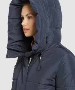 Khujo MANTEL SOULANI - Abrigo De Invierno - Dunkelblau, Mujer -Tienda de ventas KHUJO 16a8aa60ca184e77addc8203a3ca35f7