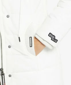 Khujo SHERMA - Abrigo De Invierno - White, Mujer -Tienda de ventas KHUJO 16c37ff21dd645ceb061a7ee4937fc01