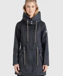 Khujo ONDA - Parka - Dunkelgrau, Mujer