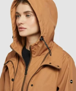 Khujo FELINA - Impermeable - Toffee, Mujer -Tienda de ventas KHUJO 16eefa2c93304b4cbf35214ea4d08743