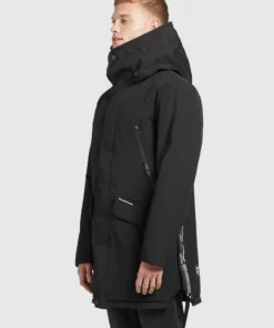 Khujo DANCER - Abrigo De Invierno - Schwarz, Hombre -Tienda de ventas KHUJO 1730b8e4b44e485ea59904a25adde38d