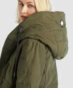 Khujo SHERMA2 - Abrigo De Invierno - Oliv, Mujer 14 Khujo SHERMA2 - Abrigo De Invierno - Oliv, Mujer -Tienda de ventas KHUJO 17512e8b03224adb8719a2eae2fe9f43