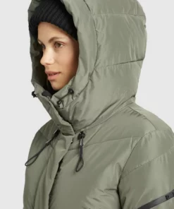 Khujo SONJE3 - Abrigo De Invierno - Mint, Mujer -Tienda de ventas KHUJO 17a55805333340999175df7081ad855b