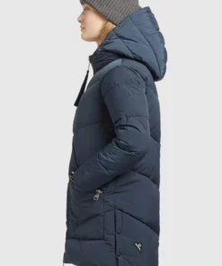 Khujo BINE - Abrigo De Invierno - Blaugrau, Mujer -Tienda de ventas KHUJO 17b6267999874cea9068b2784600aa92