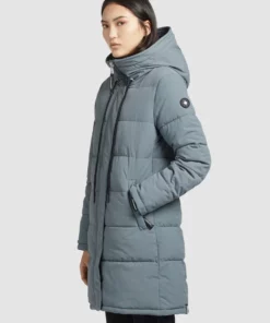 Khujo DORANA - Abrigo De Invierno - Blaugrau, Mujer -Tienda de ventas KHUJO 17c2d51ee7c14af5a80cf247a7c1e777