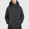 Khujo WENCKE MATT - Abrigo De Invierno - Schwarz, Mujer