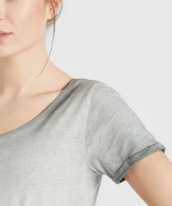 Khujo BARU - Camiseta Básica - Grau, Mujer 13 Khujo BARU - Camiseta Básica - Grau, Mujer -Tienda de ventas KHUJO 1906f142b5214d0f975a5c98612756af