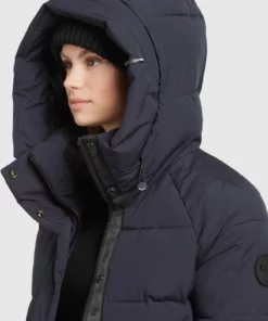 Khujo DORASI - Abrigo De Invierno - Dunkelblau, Mujer -Tienda de ventas KHUJO 1b09f1babdaa4a69a655e7cbe2fdbd83