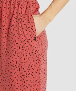 Khujo SAMMY - Vestido De Tubo - Rosa-schwarz Gemustert, Mujer -Tienda de ventas KHUJO 1b382ed49cb64c5fb43de902f8081bc8