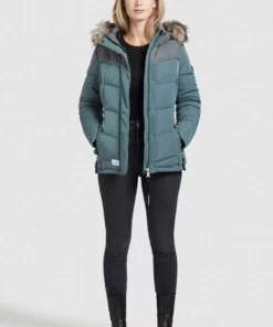 Khujo WINSEN - Chaqueta De Invierno - Blaugrau, Mujer -Tienda de ventas KHUJO 1b9e75947e8940a78379f5633eebe3c3