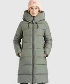Khujo JILIAS - Abrigo De Invierno - Mint, Mujer