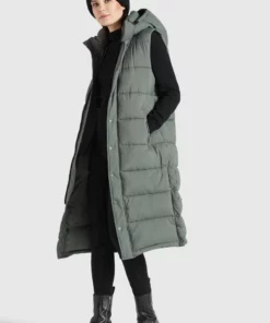 Khujo MAGNETA MATT - Chaleco - Graugrün, Mujer 11 Khujo MAGNETA MATT - Chaleco - Graugrün, Mujer -Tienda de ventas KHUJO 1f7057b159054b2b895fa7bb7a8ecd3c