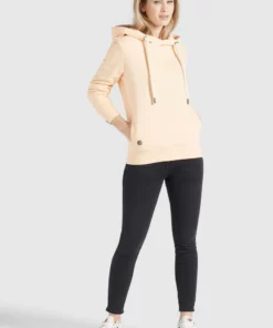 Khujo TESIA - Jersey Con Capucha - Apricot, Mujer -Tienda de ventas KHUJO 1f9689959dbe41fc9dc1f1d7ec1217de