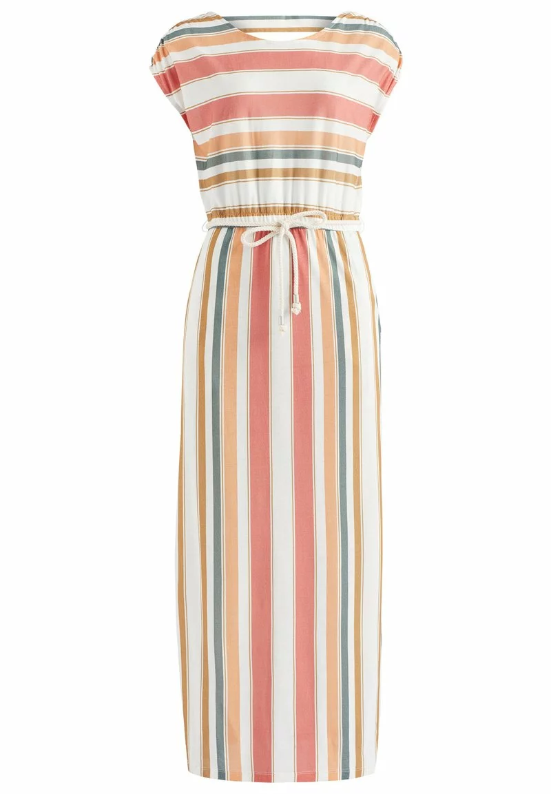 Khujo DOREEN - Vestido Largo - Mehrfarbig Gestreift, Mujer 8 Khujo DOREEN - Vestido Largo - Mehrfarbig Gestreift, Mujer - Imagen 8