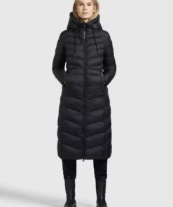Khujo INGRAM SHINE - Abrigo De Invierno - Schwarz, Mujer