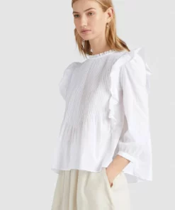 Khujo HALIA - Blusa - Weiß, Mujer