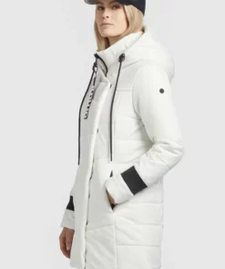 Khujo ELVA STRUCTURED - Abrigo De Invierno - Naturweiß, Mujer -Tienda de ventas KHUJO 2010351ee8a14e479dbfbaa25605a618