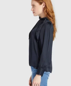 Khujo ASNAT - Blusa - Dark Blue, Mujer -Tienda de ventas KHUJO 20e2721203f944fdaa6a4b604519945f