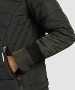 Khujo SHINE2 LIGHT - Abrigo De Invierno - Dunkelgrau, Mujer -Tienda de ventas KHUJO 210c4a6b6ba14c8da8a23ab24dd30da9