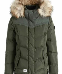 Khujo WINSEN6 - Chaqueta De Invierno - Dunkeloliv, Mujer -Tienda de ventas KHUJO 21429a78a0a14aff8afcd84be36ab696