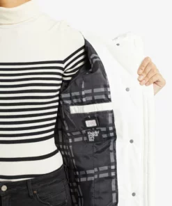 Khujo SHERMA - Abrigo De Invierno - White, Mujer -Tienda de ventas KHUJO 21ab76aa2210437f9c9383fe267a8a96