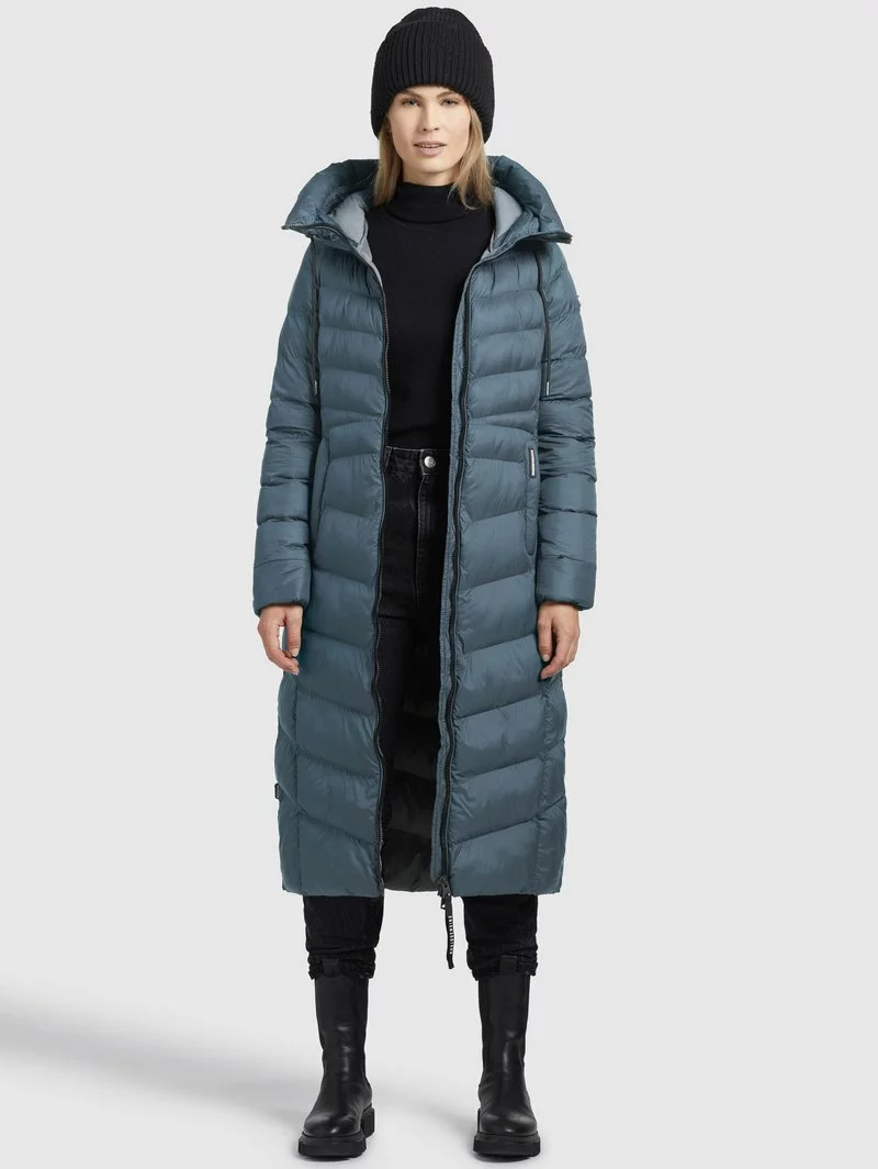 Khujo INGRAM SHINE - Abrigo De Invierno - Blaugrau, Mujer 2 Khujo INGRAM SHINE - Abrigo De Invierno - Blaugrau, Mujer - Imagen 2