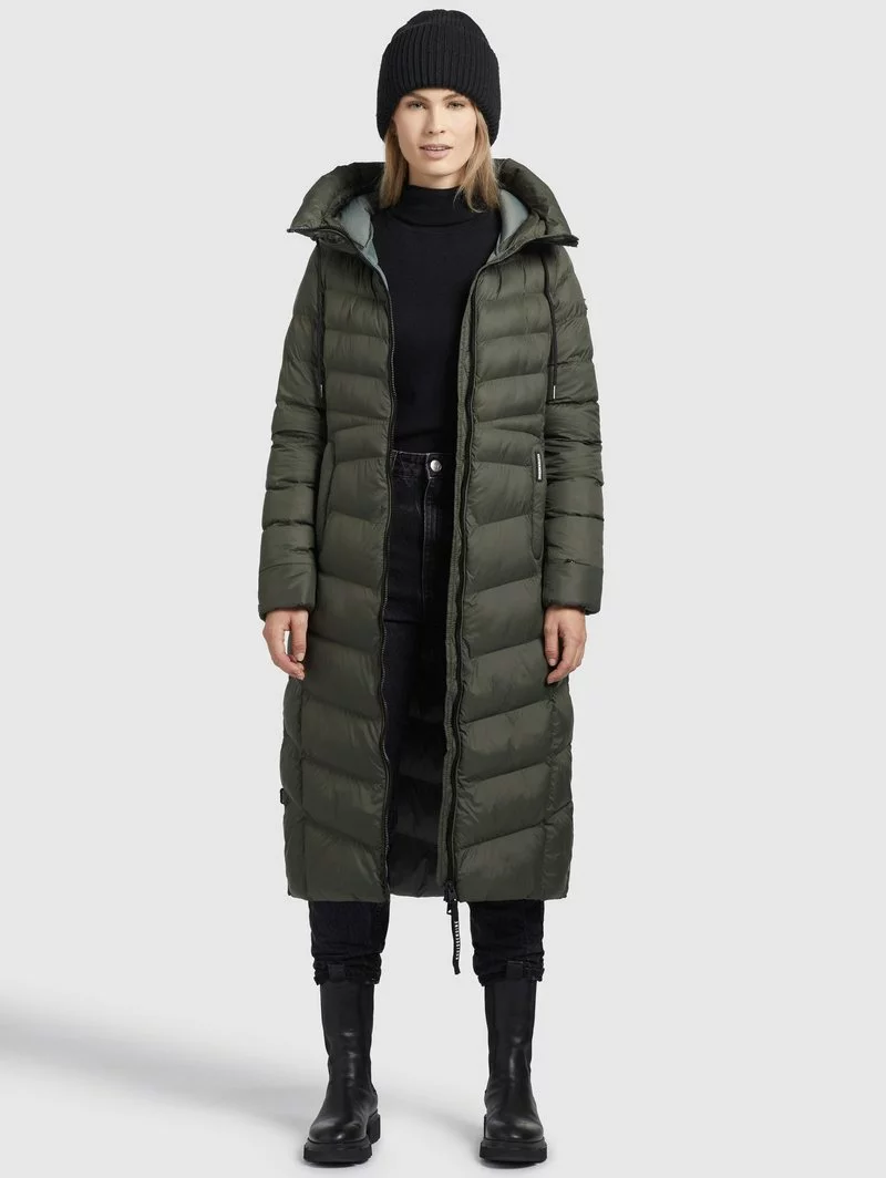 Khujo INGRAM SHINE - Abrigo De Invierno - Dunkeloliv, Mujer 2 Khujo INGRAM SHINE - Abrigo De Invierno - Dunkeloliv, Mujer - Imagen 2