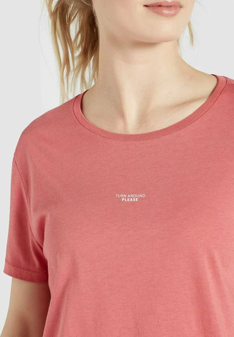 Khujo BANANI THANK YOU - Camiseta Estampada - Rosa, Mujer 4 Khujo BANANI THANK YOU - Camiseta Estampada - Rosa, Mujer - Imagen 4