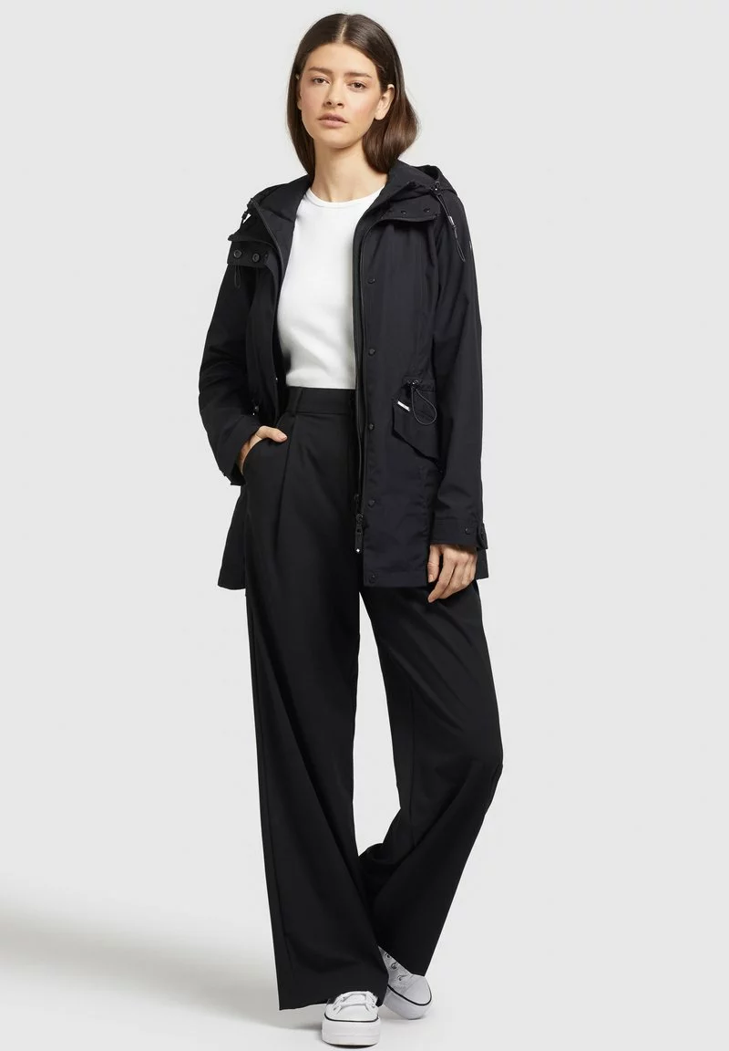 Khujo FELINA - Impermeable - Schwarz, Mujer 5 Khujo FELINA - Impermeable - Schwarz, Mujer - Imagen 5