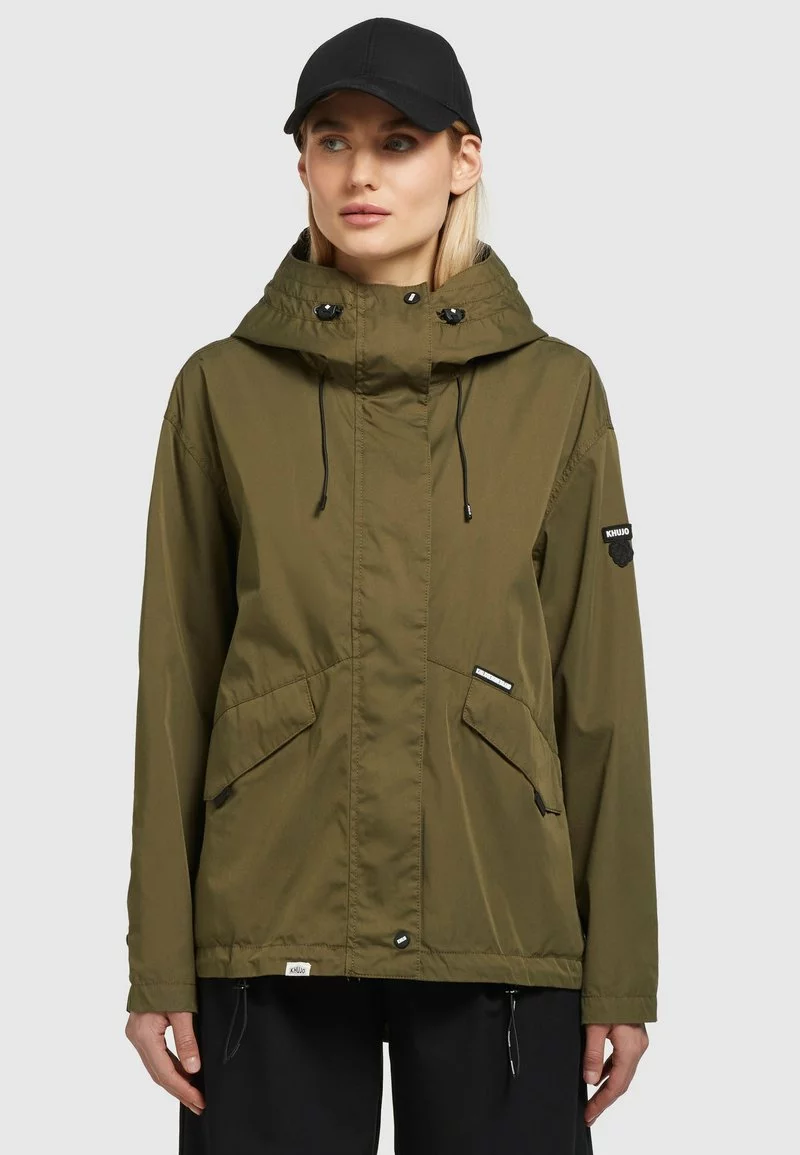 Khujo FRIPS - Chaqueta De Entretiempo - Dunkeloliv, Mujer 1 Khujo FRIPS - Chaqueta De Entretiempo - Dunkeloliv, Mujer