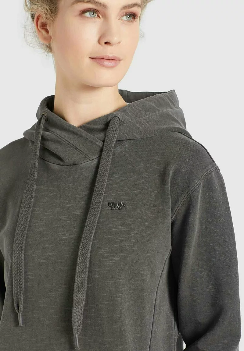 Khujo HALOUMA - Vestido Informal - Grau Gewaschen, Mujer 4 Khujo HALOUMA - Vestido Informal - Grau Gewaschen, Mujer - Imagen 4