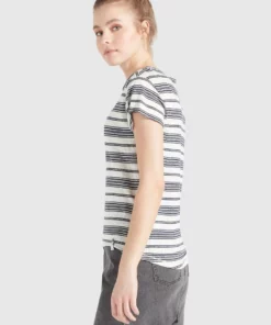 Khujo MATAMA - Camiseta Estampada - Naturweiß-dunkelblau Gestreift, Mujer 17 Khujo MATAMA - Camiseta Estampada - Naturweiß-dunkelblau Gestreift, Mujer -Tienda de ventas KHUJO 233115580e984f328d5fe808a21c6841