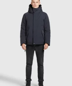 Khujo RUDOLF - Chaqueta De Invierno - Dunkelblau, Hombre