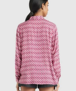 Khujo LARISA - Camisa - Cherry, Mujer -Tienda de ventas KHUJO 2444875966f74223855978eb5e8a69cf